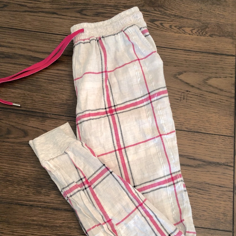 Plaid Pajama Joggers
